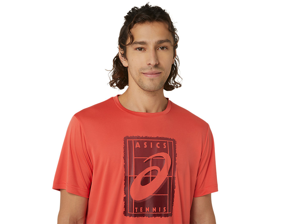 ASICS MEN COURT GS GRAPHIC TEE image number null