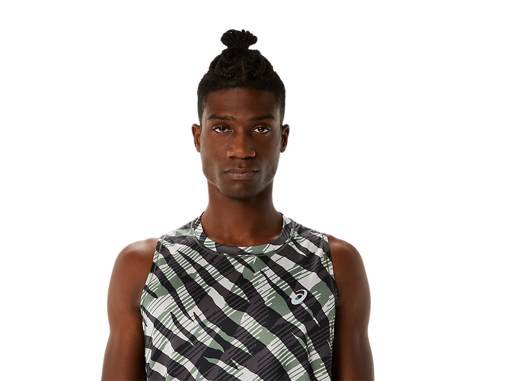 ASICS WILD CAMO SINGLET image number null