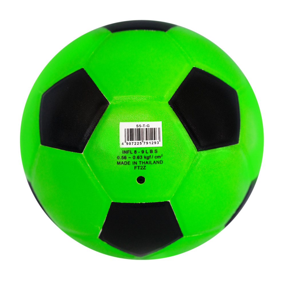 S5-T-G Leather Football Size 5 Green, , large image number null