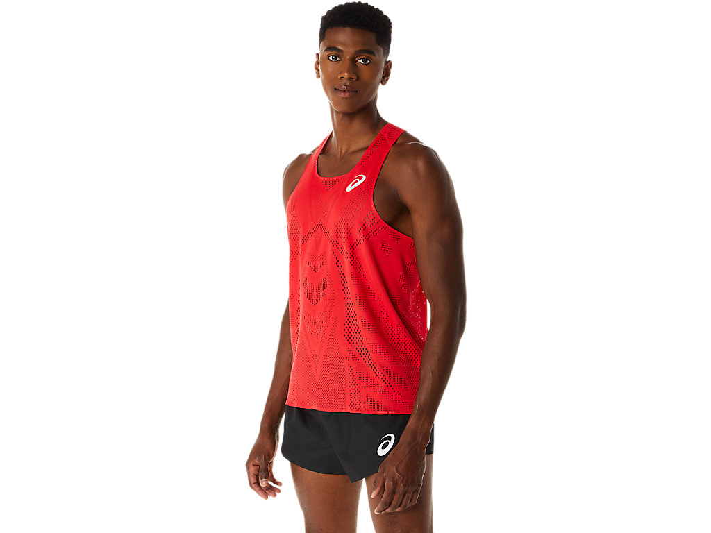 ASICS MEN ACTIBREEZE JAQUARD SINGLET image number null