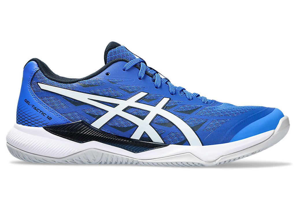 ASICS GEL-TACTIC 12, ILLUSION BLUE/WHITE, swatch