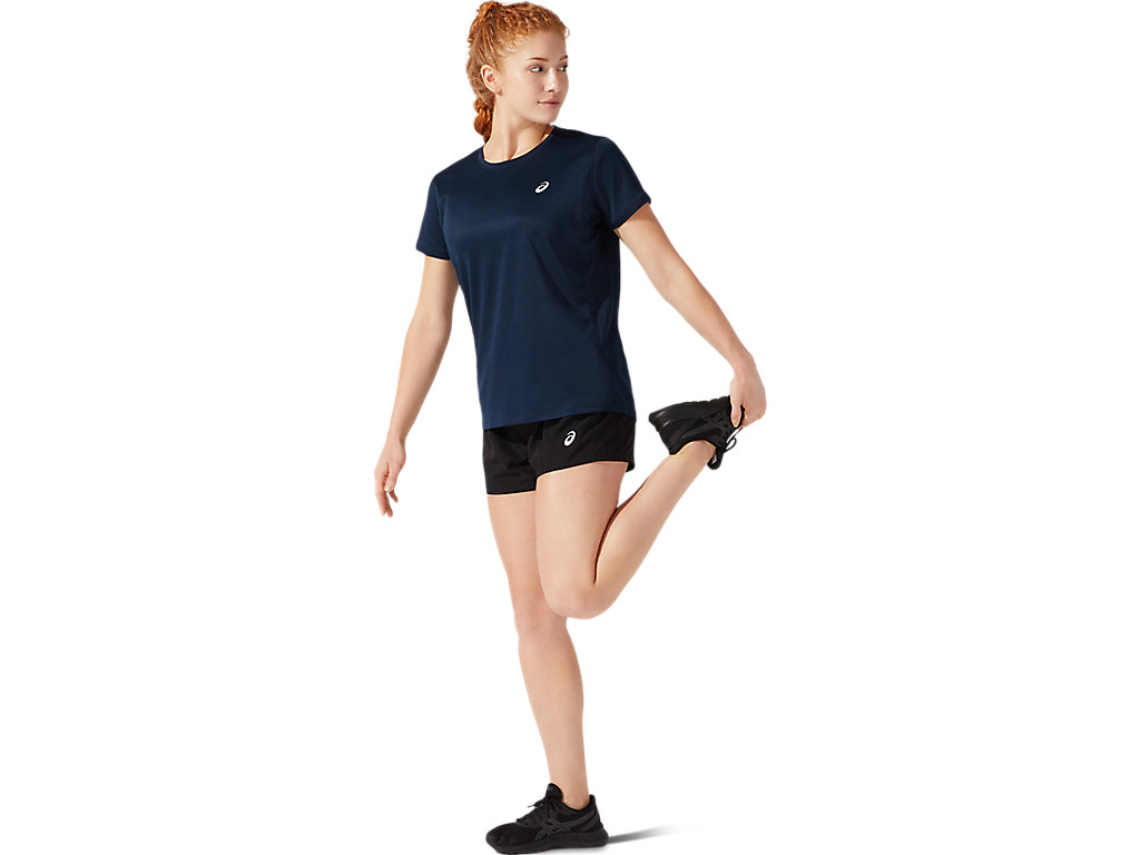 ASICS SILVER 4IN SHORT image number null