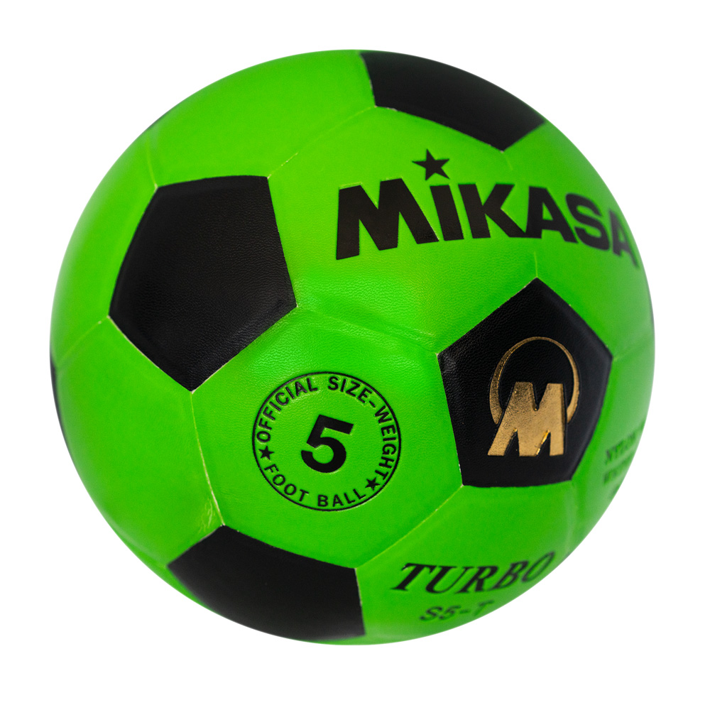 S5-T-G Leather Football Size 5 Green, , large image number null