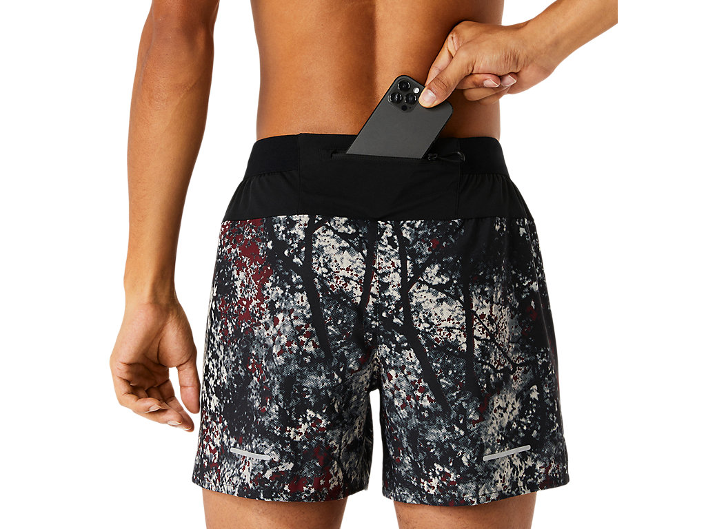 ASICS ALL OVER PRINT 5IN SHORT image number null