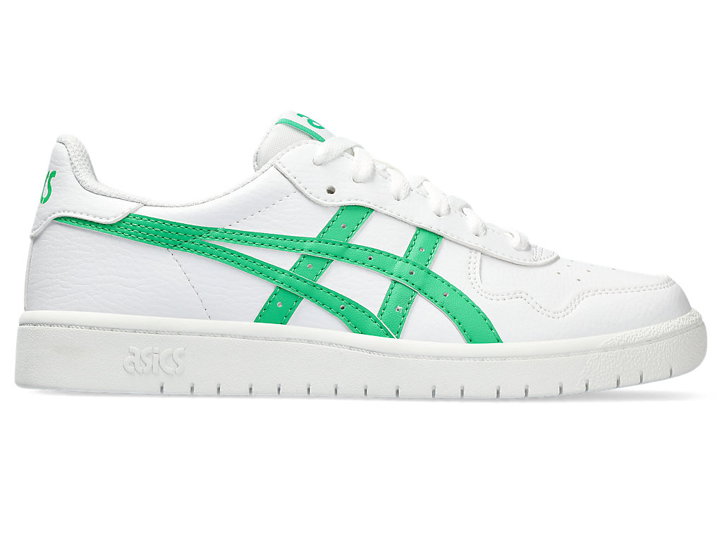 ASICS JAPAN S, WHITE/MALACHITE GREEN, swatch