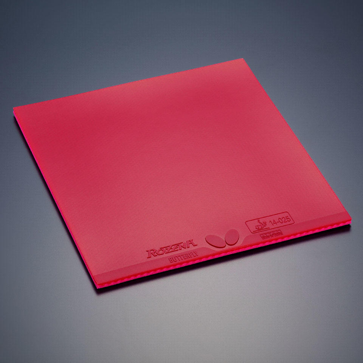 BUTTERFLY TABLE TENNIS RUBBER ROZENA, RED, 2.1, , large image number null