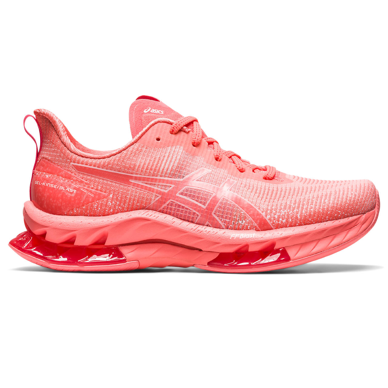 ASICS GEL-KINSEI BLAST LE 2, PAPAYA/WHITE, swatch