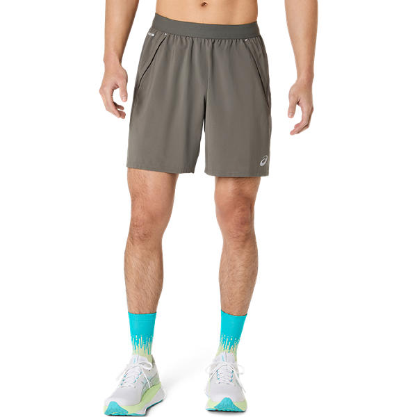 ROAD 2-IN-1 7" SHORTS, TRUFFLE GREY, swatch