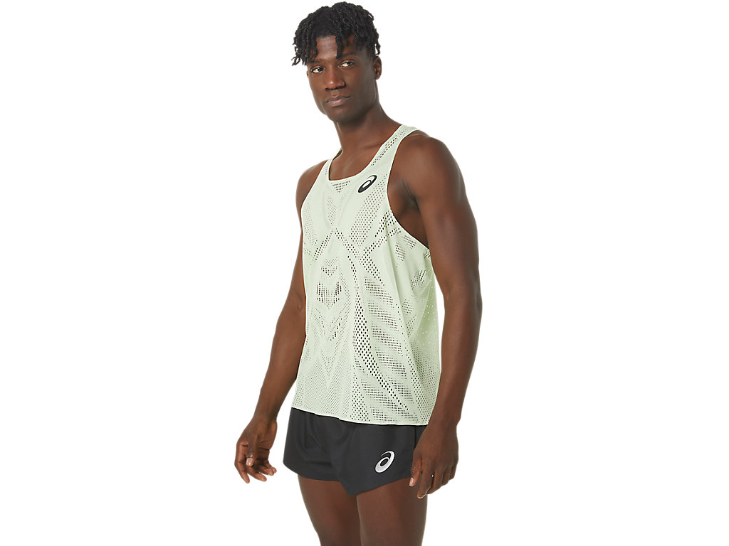 ASICS MEN ACTIBREEZE JAQUARD SINGLET image number null