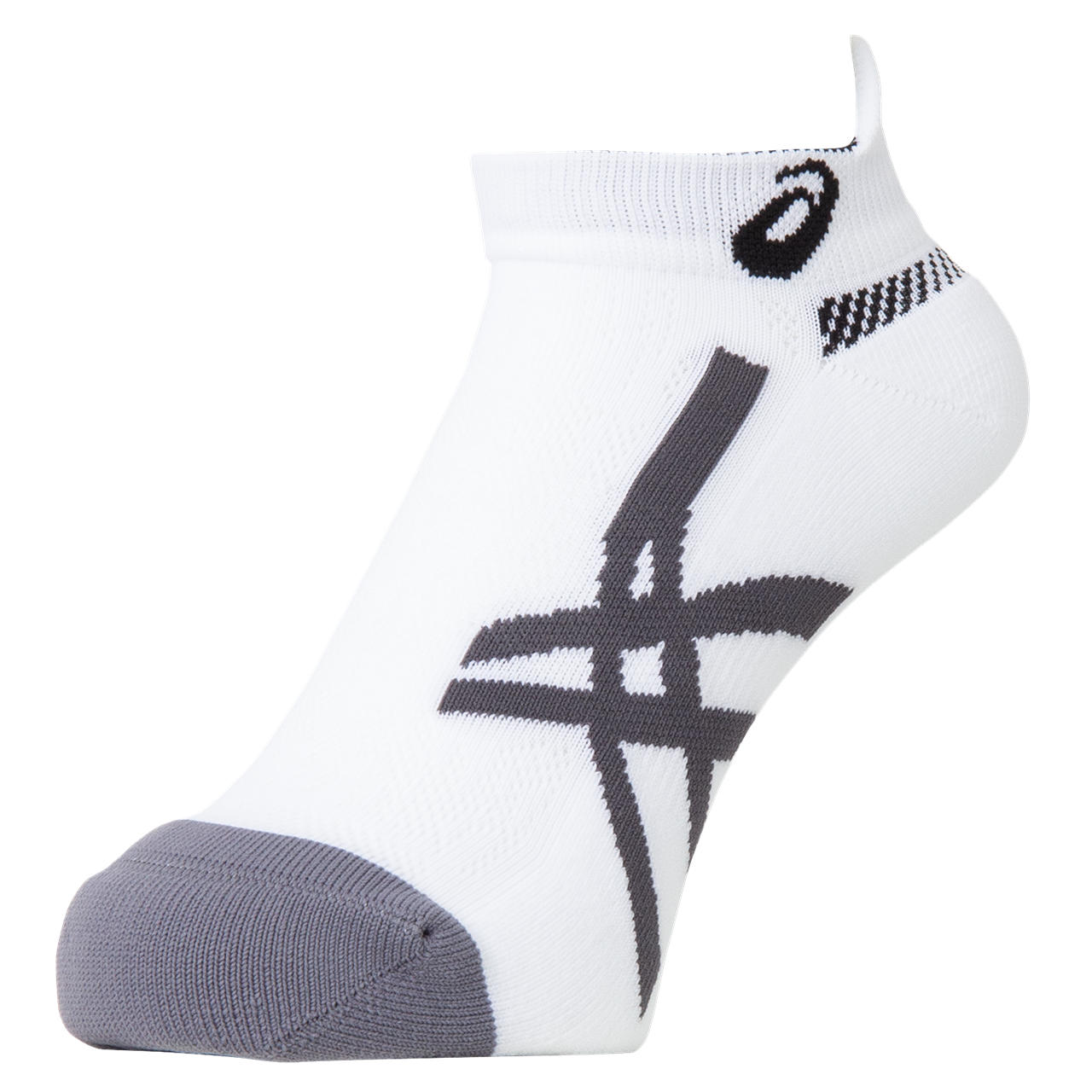 ASICS CUSHION SINGLE TAB, BRILLIANT WHITE, swatch