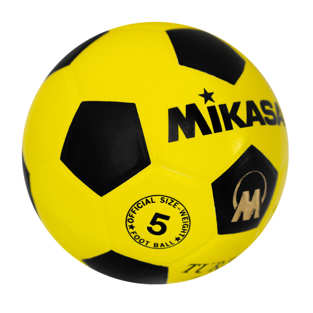 S5-T-Y Leather Football Size 5 Yellow, , large image number null