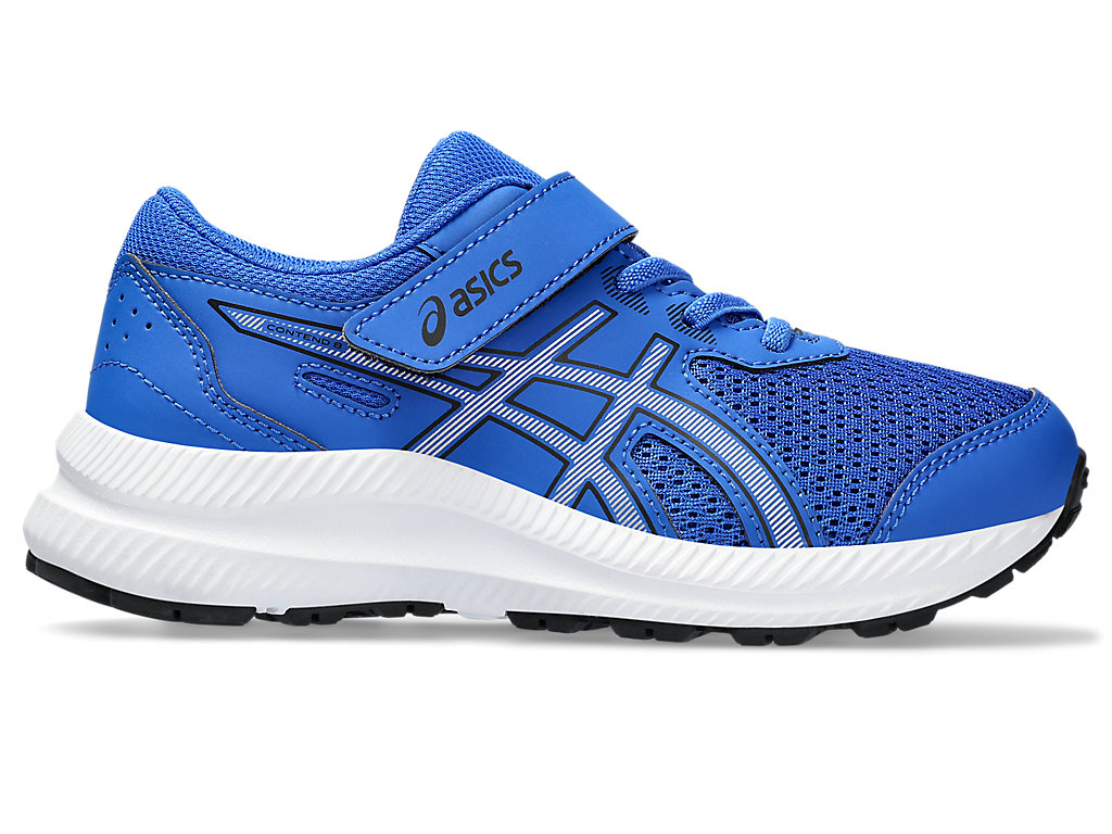 ASICS CONTEND 8 PS, ILLUSION BLUE/PURE SILVER, swatch