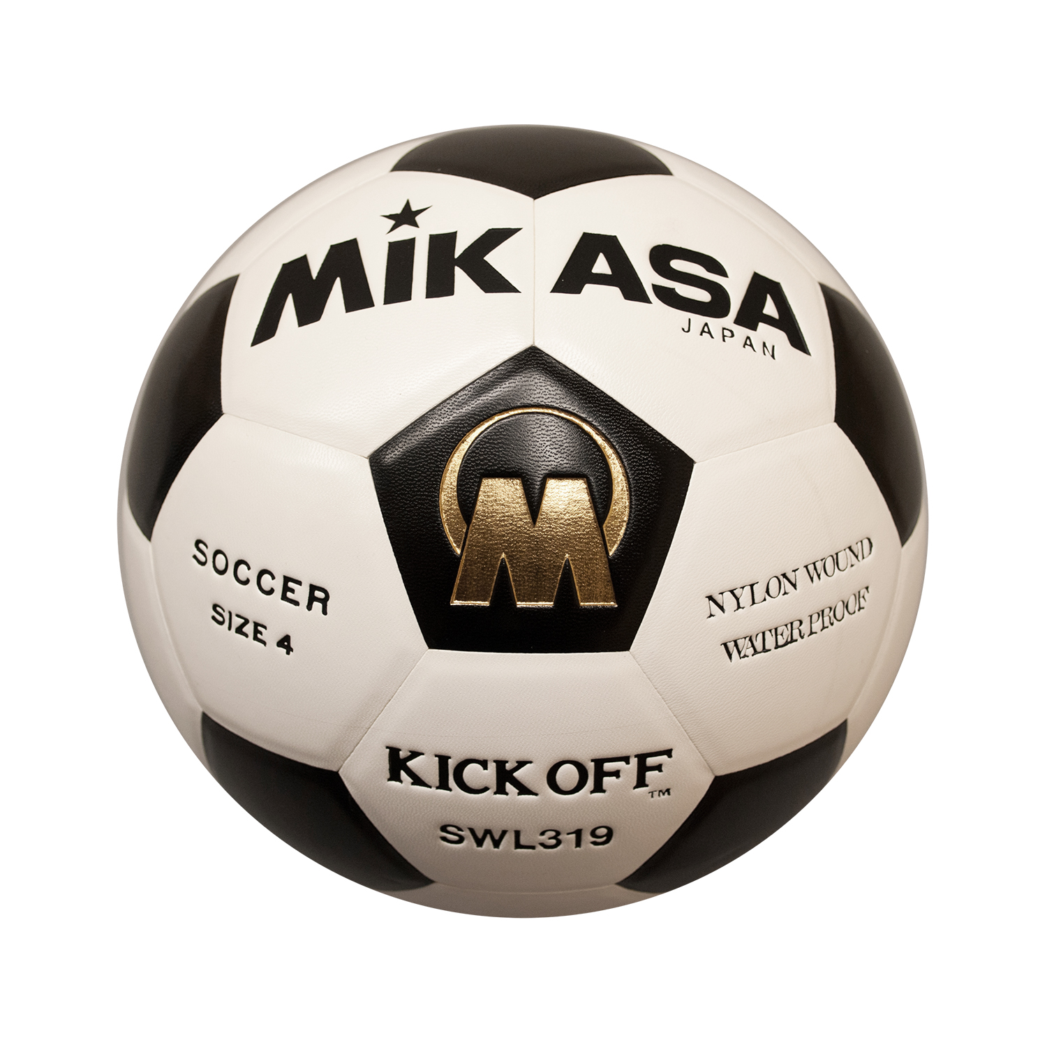 SWL319 (Kick Off) Leather Football Size 4 