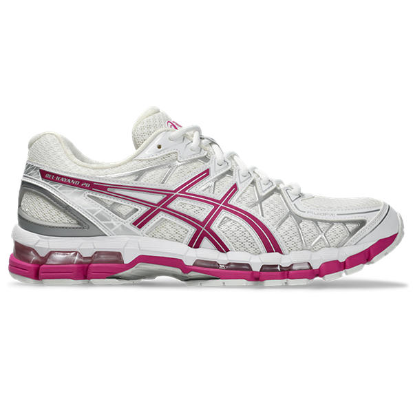 GEL-KAYANO 20, WHITE/RASPBERRY, swatch