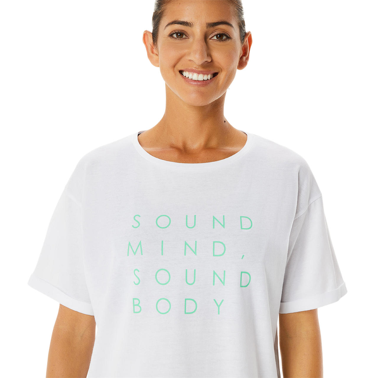 ASICS WOMEN TRAINING CORE RELAXED GRAPHIC TEE image number null