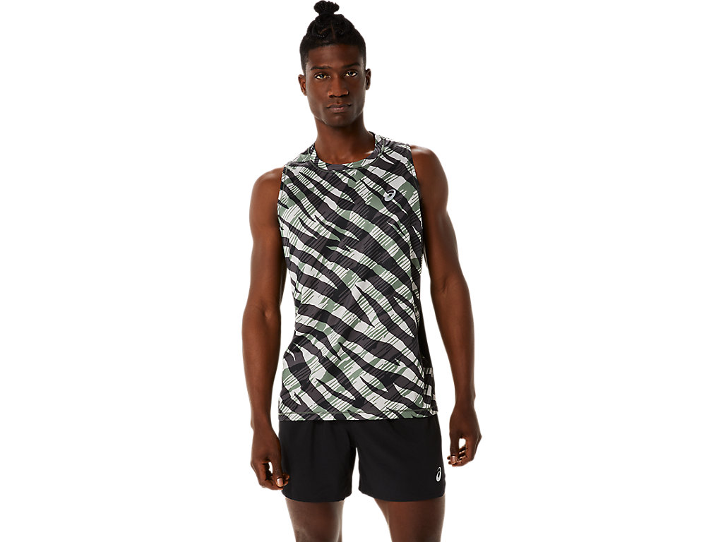 ASICS WILD CAMO SINGLET