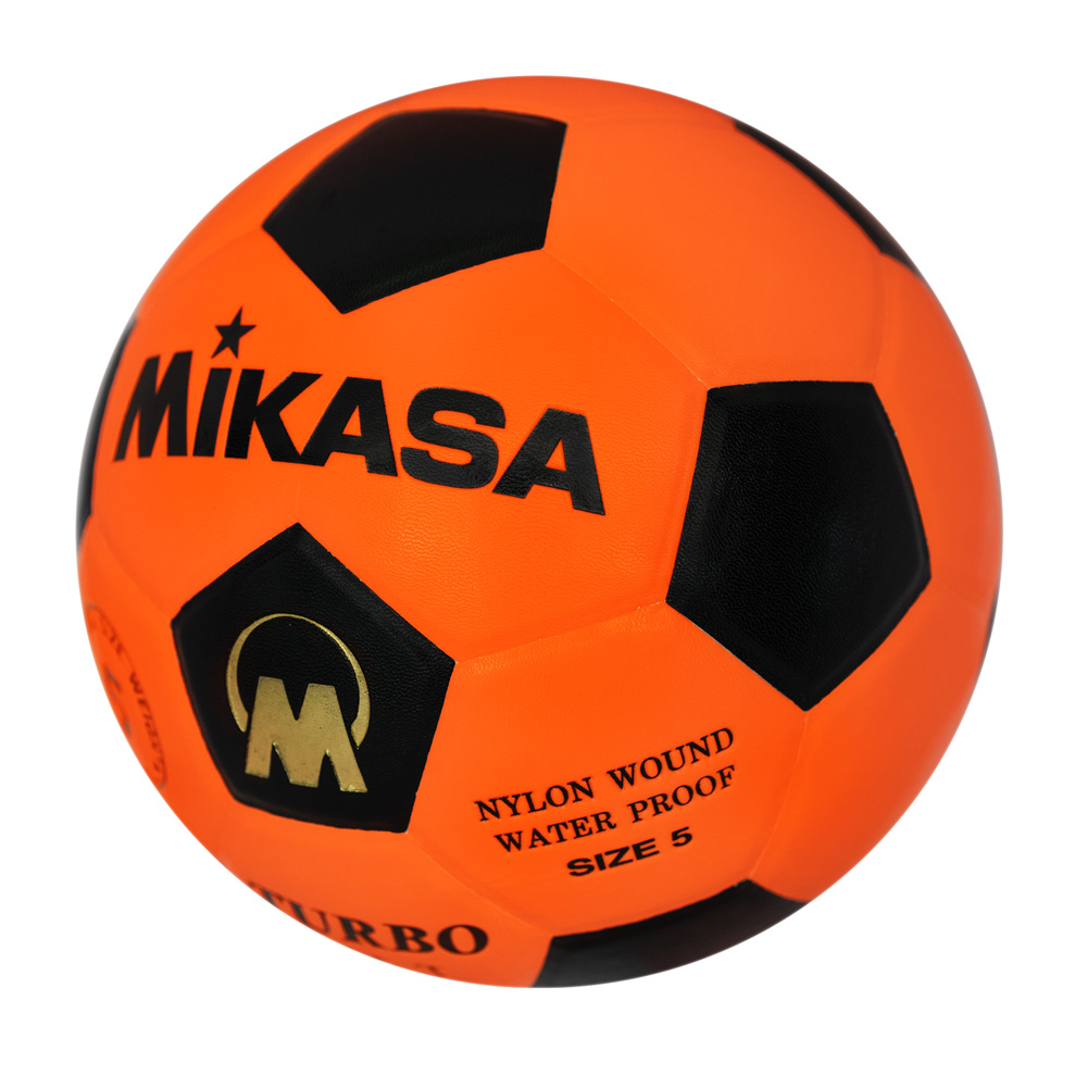 S5-T-O Leather Football Size 5 Orange, , large image number null