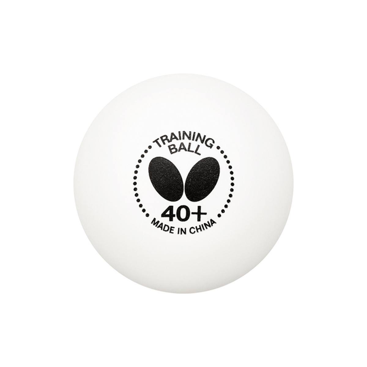 BUTTERFLY TABLE TENNIS TRAINING BALL 40+ (6 PCS/BOX)