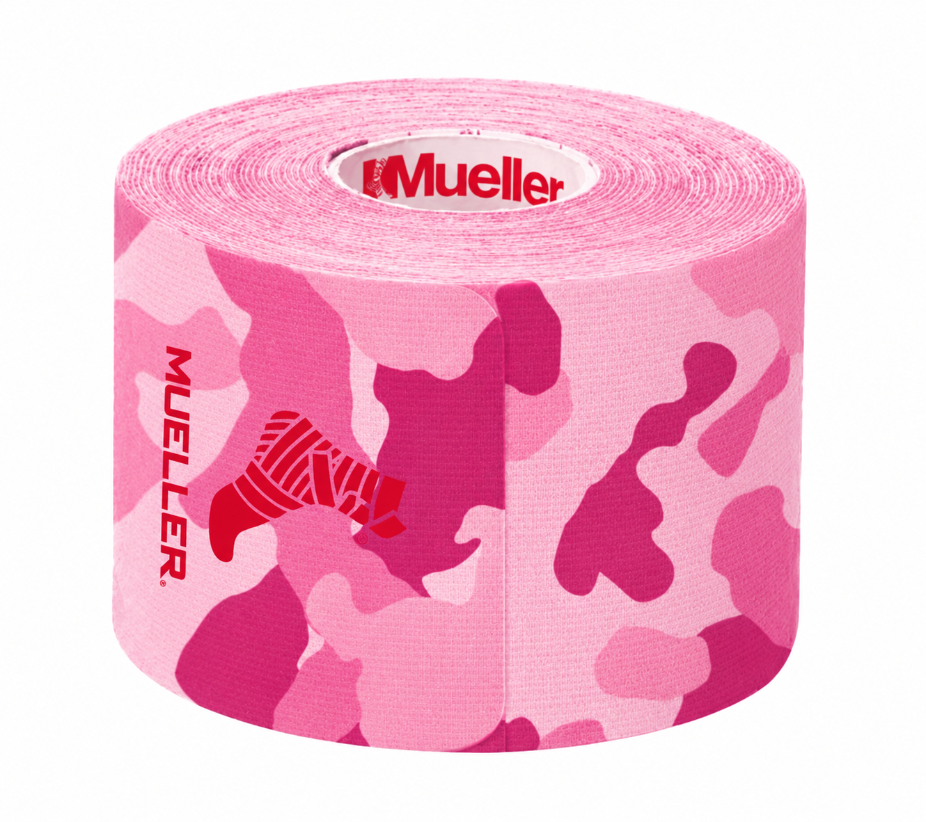 Kinesiology Tape&reg; Pre-Cut I-Strips 1 Roll, PINK CAMO, swatch