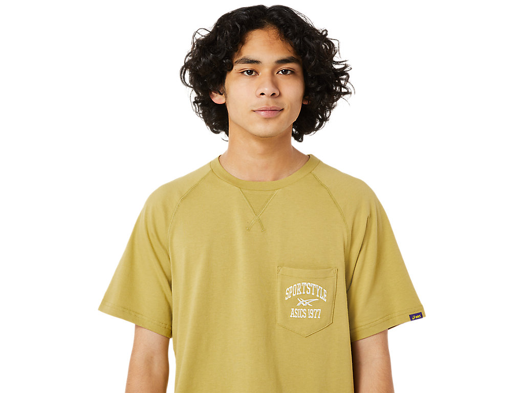 ASICS STRIPE GRAPHIC POCKET SS image number null