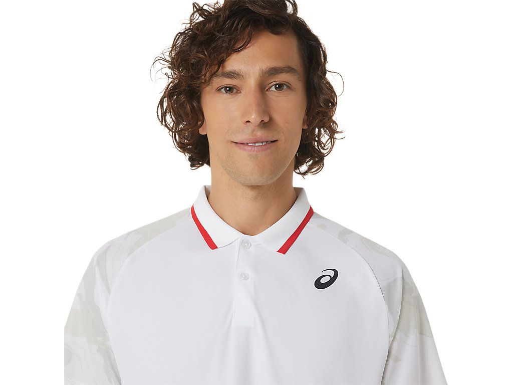 ASICS MEN COURT GRAPHIC POLO-SHIRT image number null