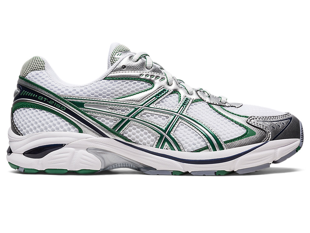 ASICS GT-2160, WHITE/SHAMROCK GREEN, swatch