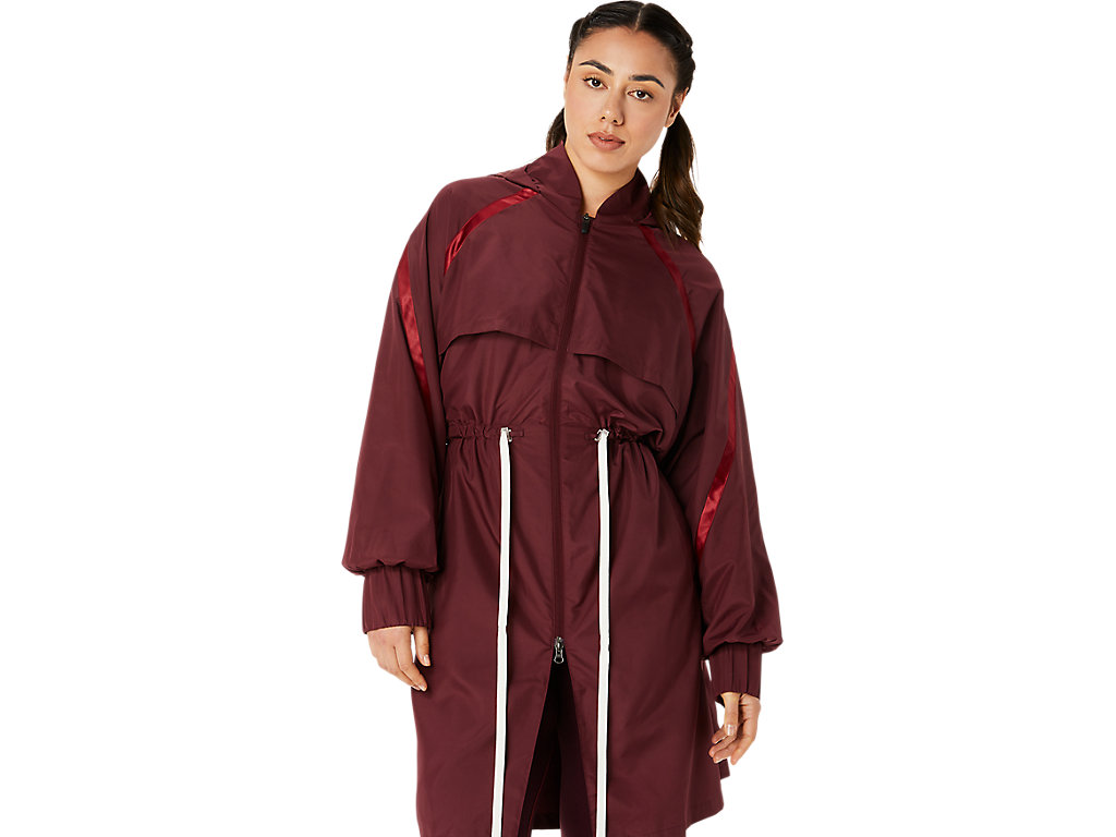 ASICS WOMEN NAGINO WOVEN LONG JACKET