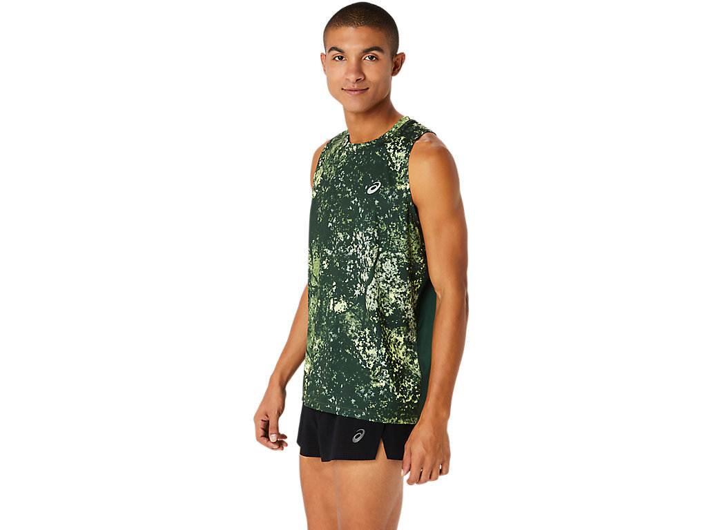 ASICS ALL OVER PRINT SINGLET image number null