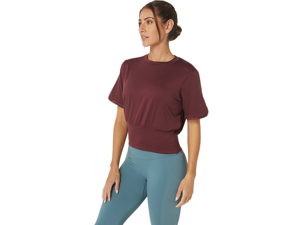 ASICS WOMEN NAGINO FLEX SHORT SLEEVE image number null