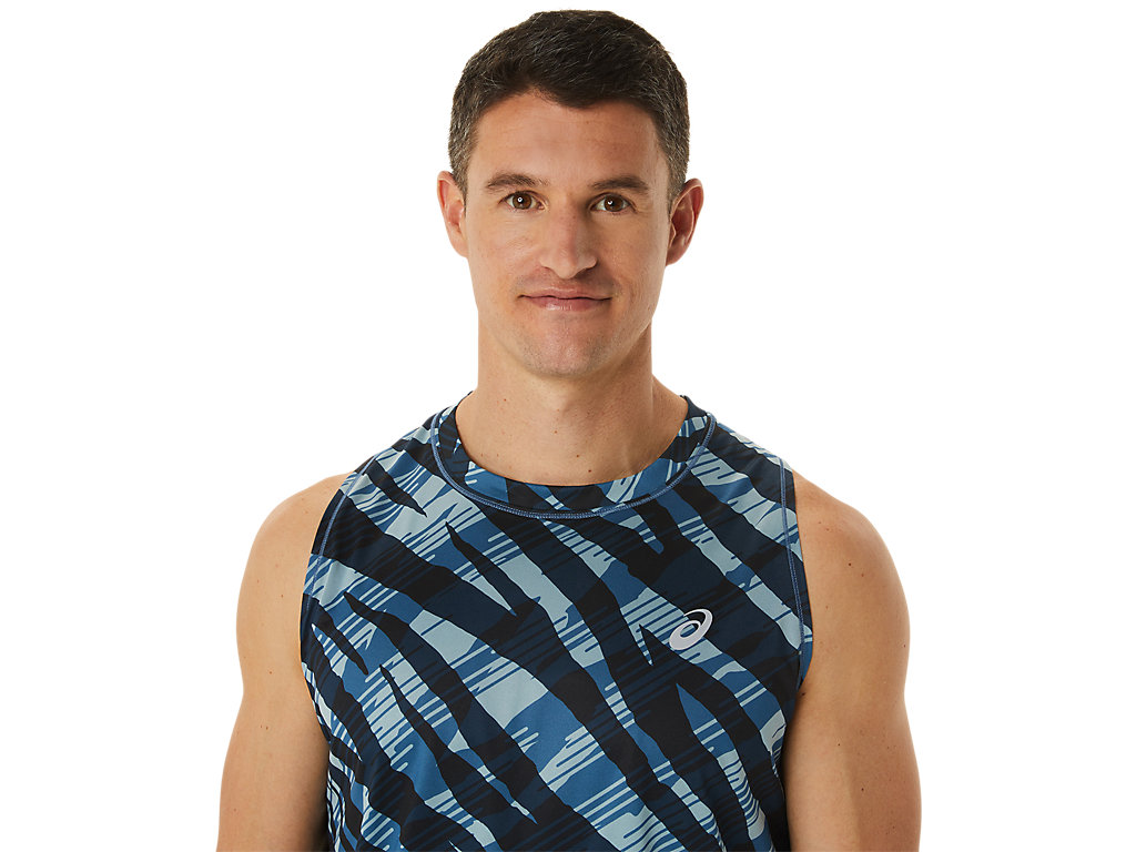 ASICS WILD CAMO SINGLET image number null