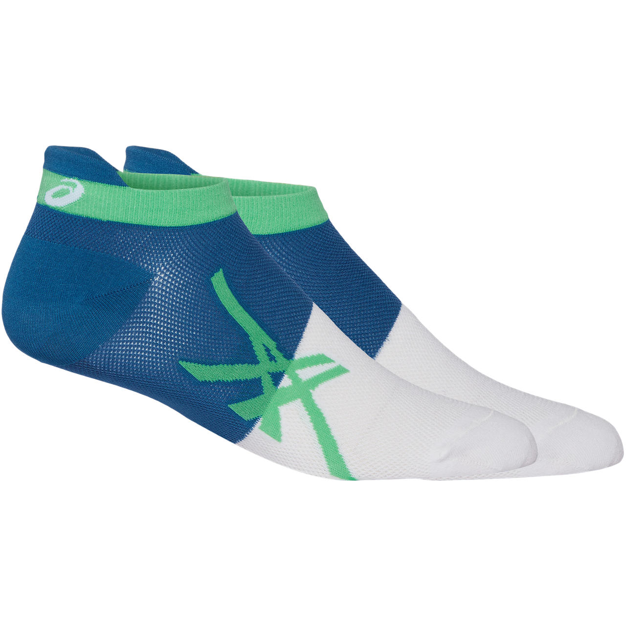 ASICS LIGHT MESH ANKLE, AZURE/NEW LEAF, swatch