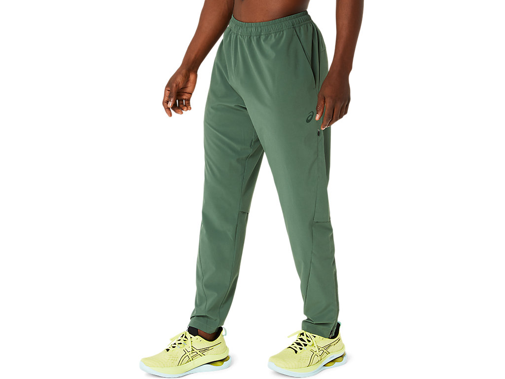 ASICS STRETCH WOVEN ZIPPER PANTS image number null
