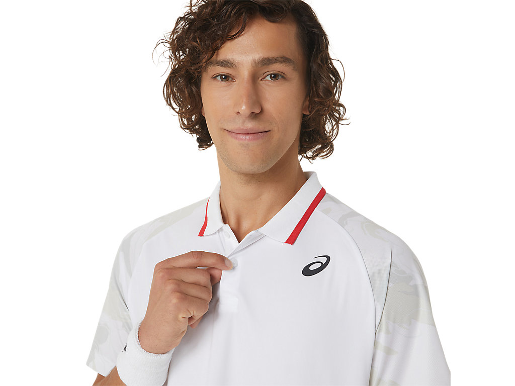 ASICS MEN COURT GRAPHIC POLO-SHIRT image number null