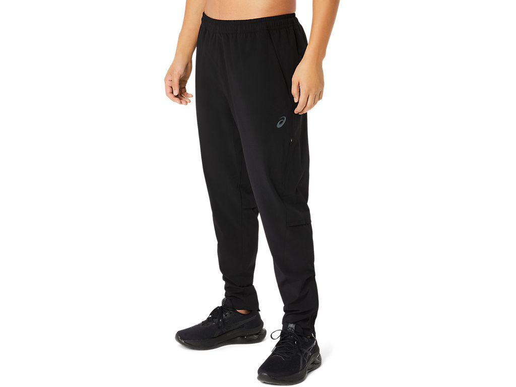 ASICS STRETCH WOVEN ZIPPER PANTS image number null