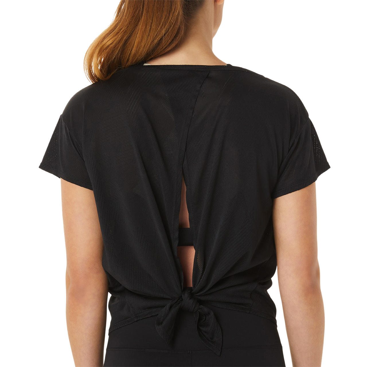ASICS WOMEN MOVEKOYO JACQUARD SS TOP image number null