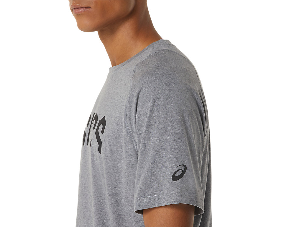 ASICS HEX GRAPHIC COTTON BLEND SS TEE image number null