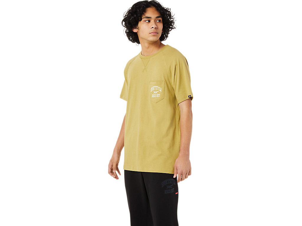 ASICS STRIPE GRAPHIC POCKET SS image number null