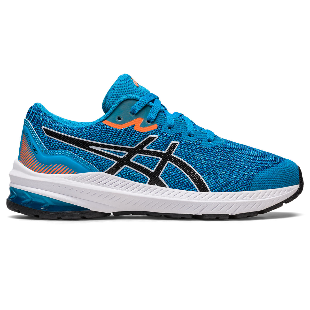 ASICS GT-1000 11 GS, ISLAND BLUE/BLACK, swatch