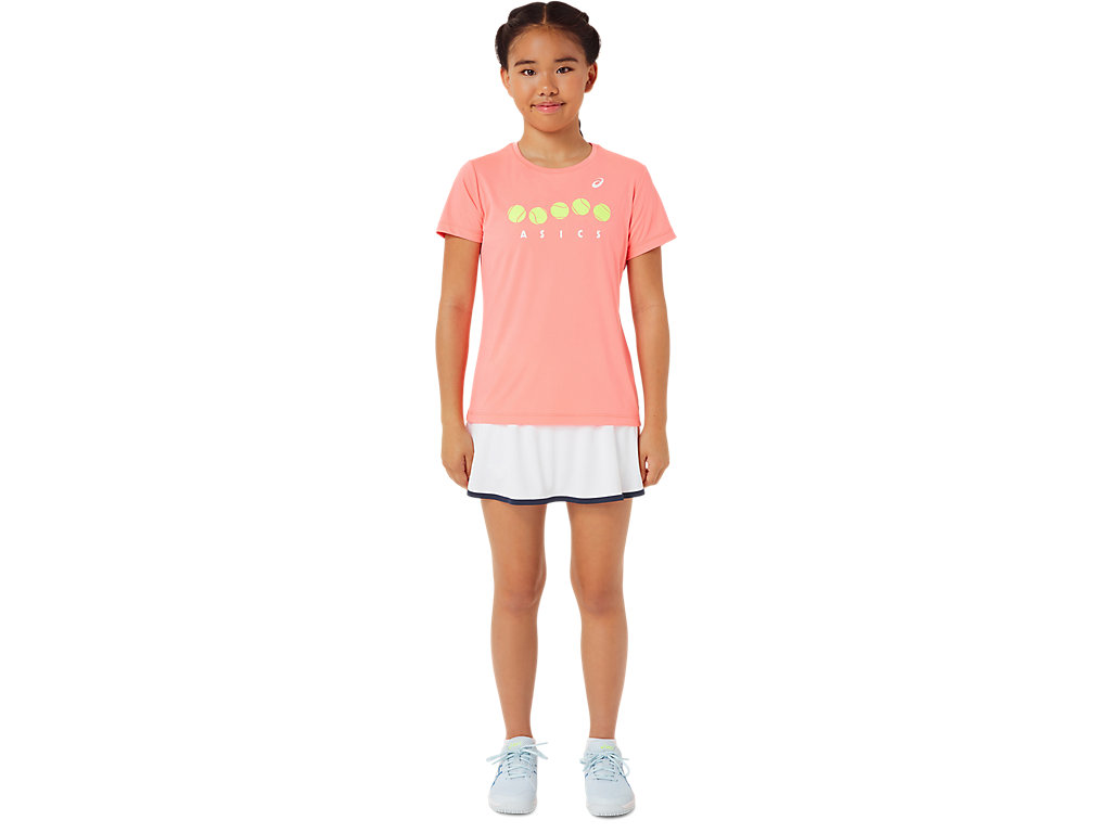 ASICS GIRLS TENNIS GRAPHIC TEE image number null