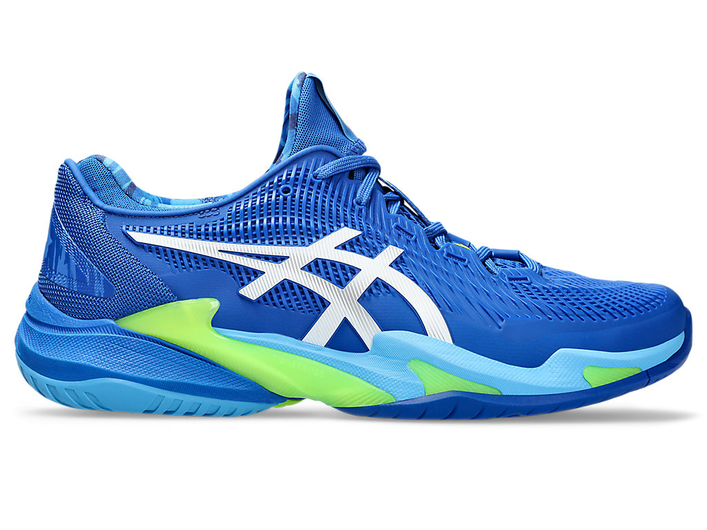 ASICS COURT FF 3 NOVAK, TUNA BLUE/WHITE, swatch