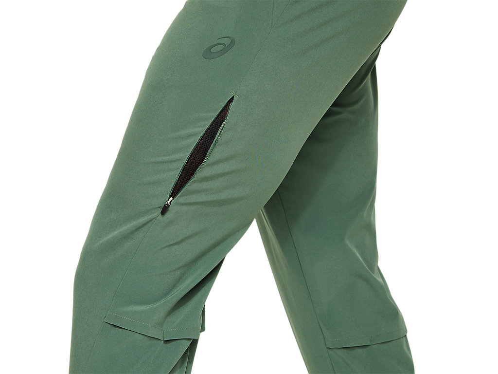 ASICS STRETCH WOVEN ZIPPER PANTS image number null