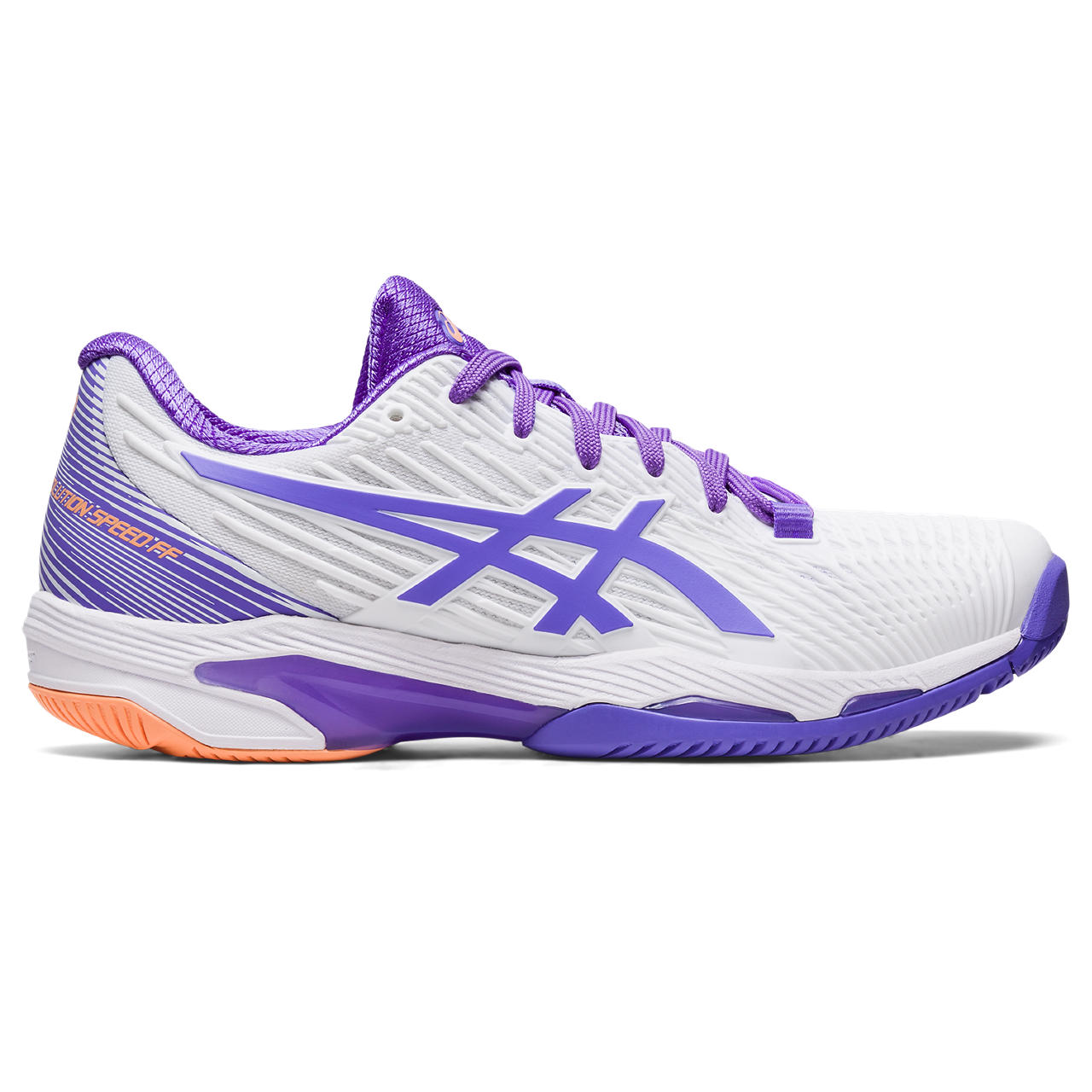 ASICS SOLUTION SPEED FF 2, WHITE/AMETHYST, swatch