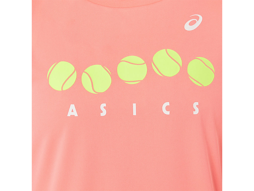ASICS GIRLS TENNIS GRAPHIC TEE image number null