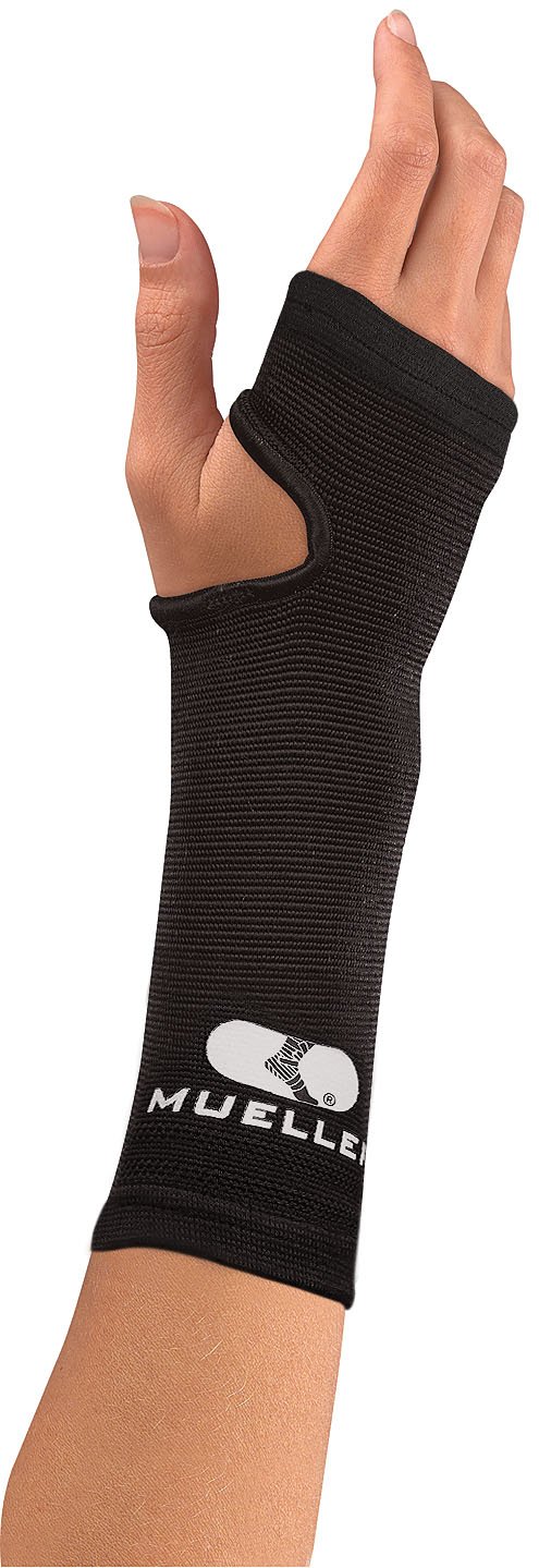 Elastic Wrist Support Black Reg