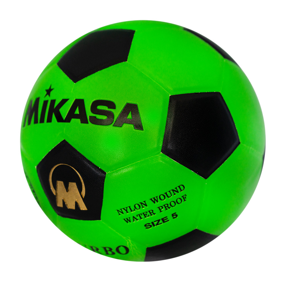 S5-T-G Leather Football Size 5 Green, , large image number null