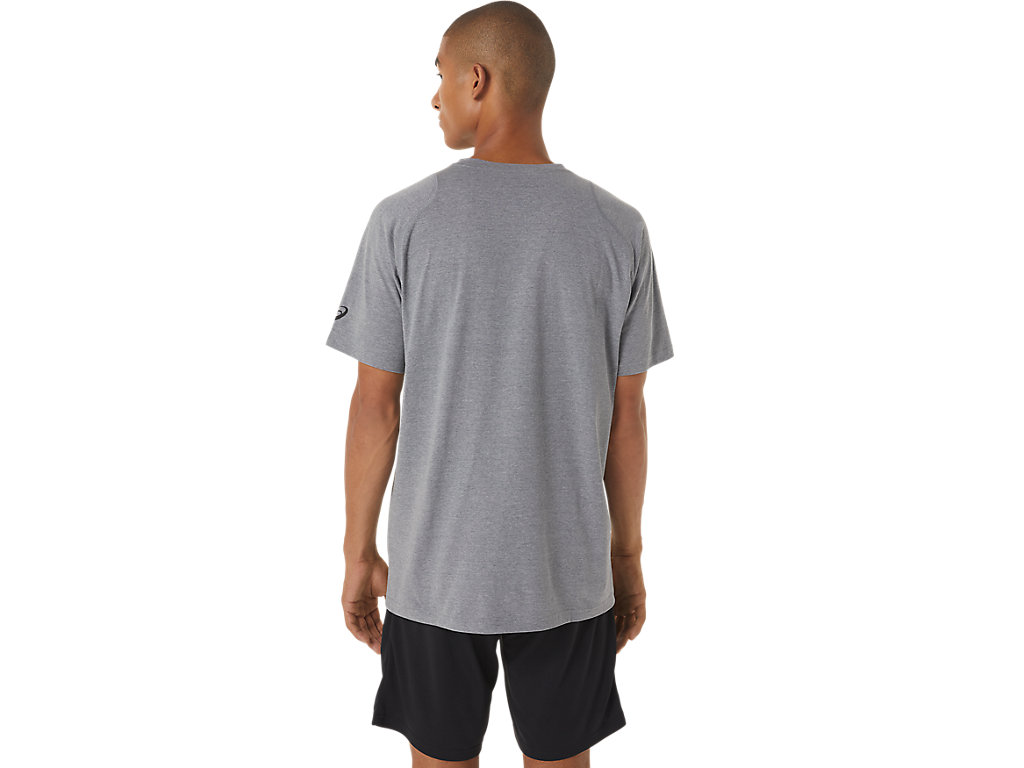 ASICS HEX GRAPHIC COTTON BLEND SS TEE image number null