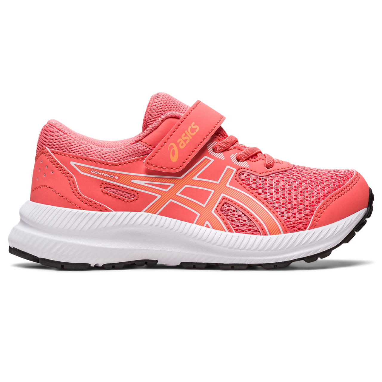 ASICS CONTEND 8 PS, PAPAYA/SUMMER DUNE, swatch